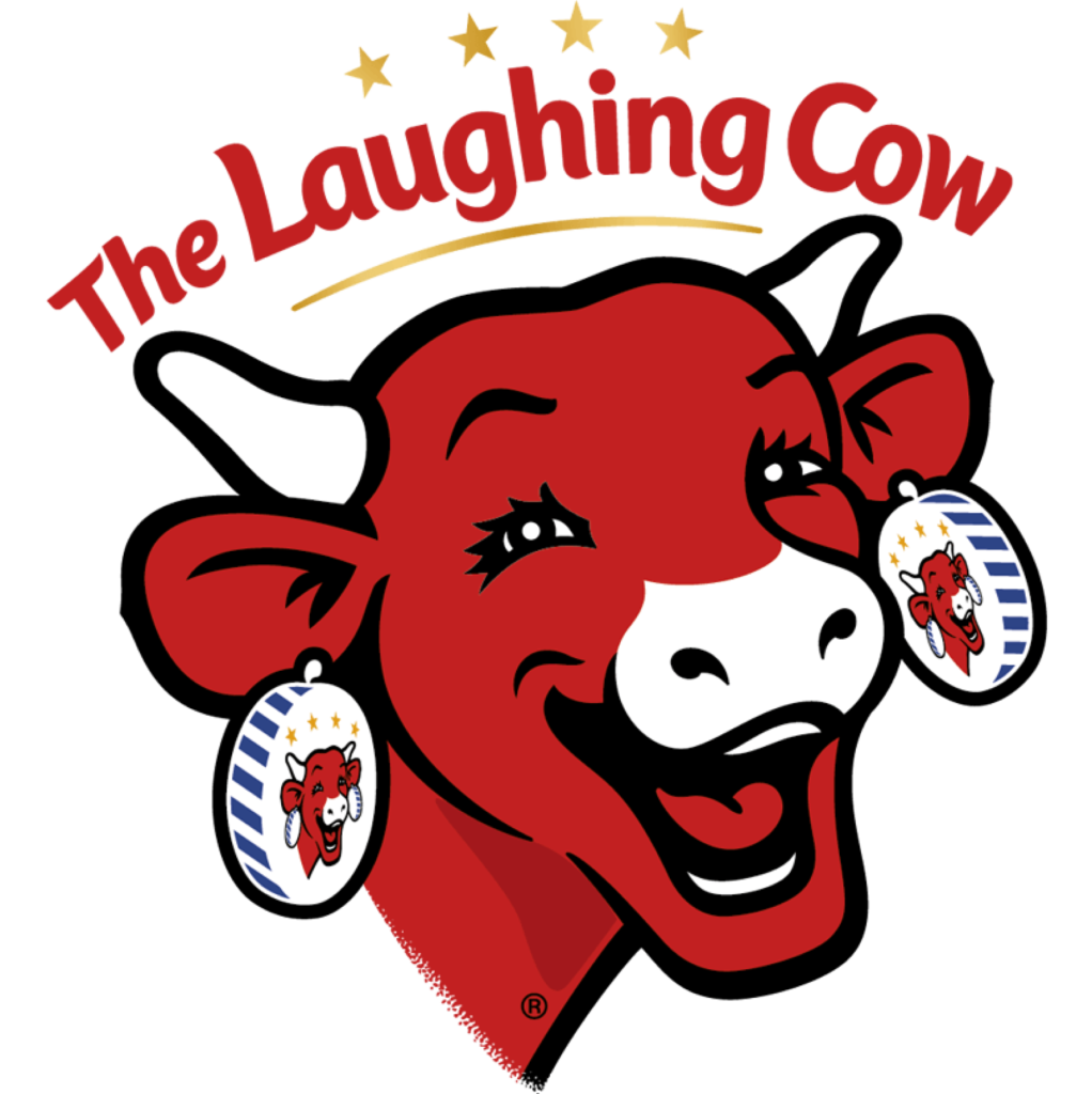 The laughing cow big logo