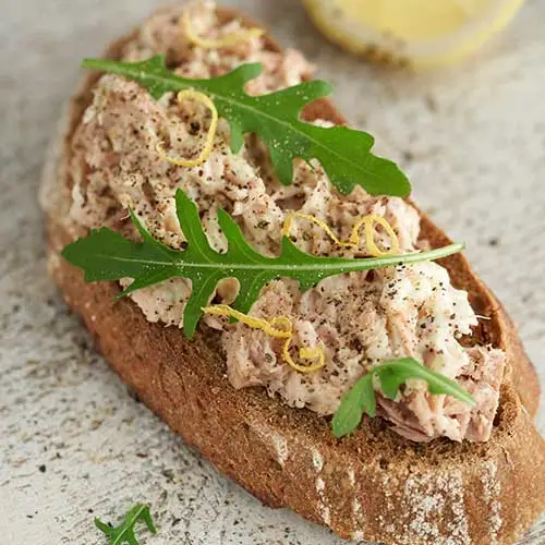 Recipes - Tuna paté on toast