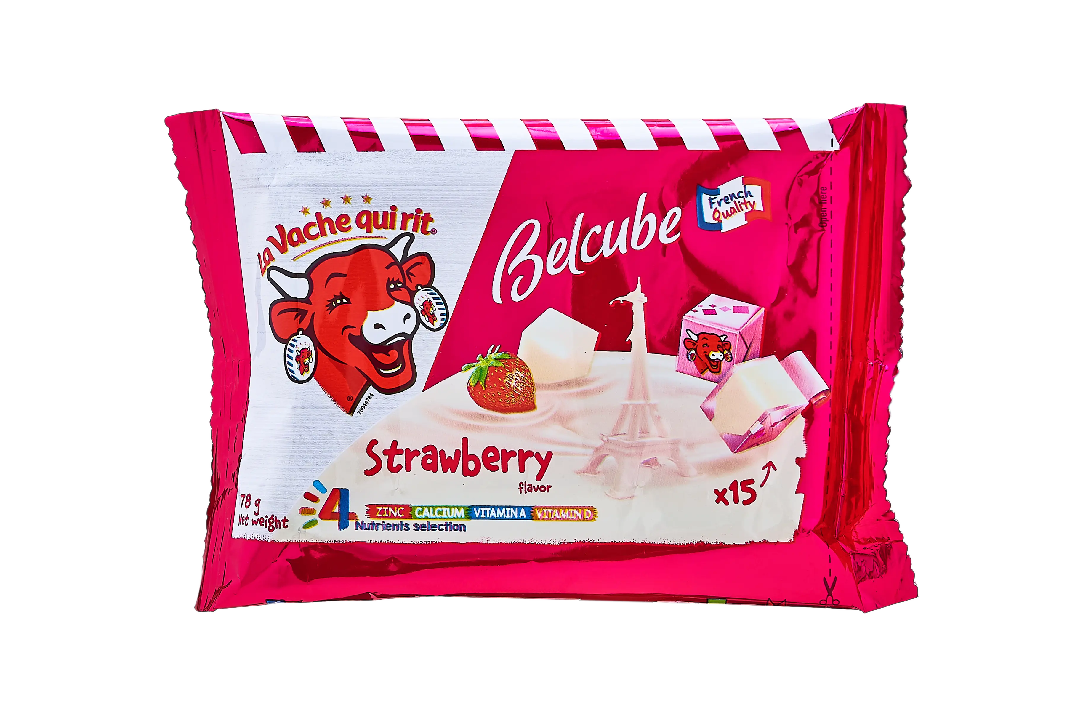 belcubes - strawbery 15c
