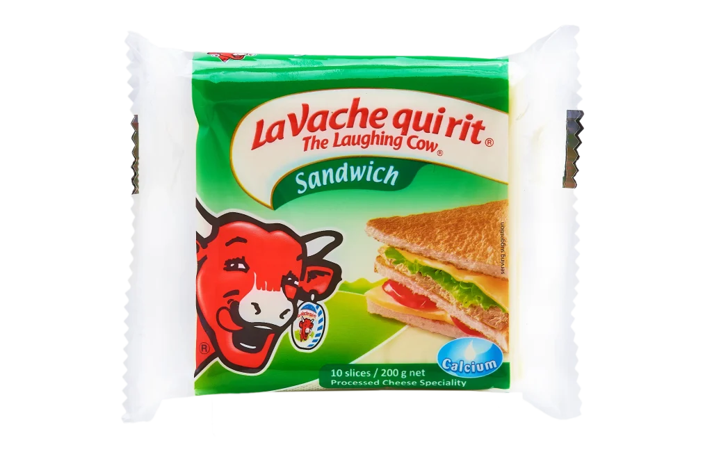 Cheese Slices Sandwich The Laughing Cow