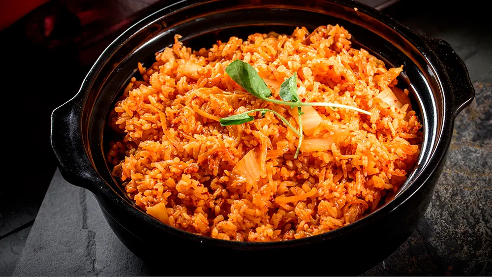 Kimchi Cheese Fried Rice Recipe - A Delicious Blend of Spicy and Creamy