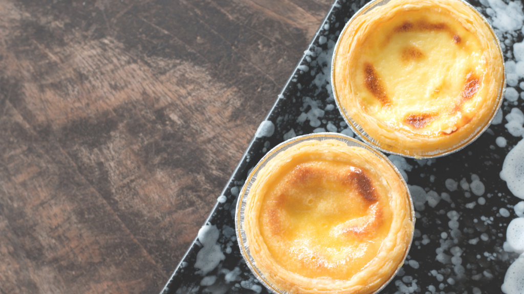 Savour the Delightful Melted Cheese Egg Tarts!